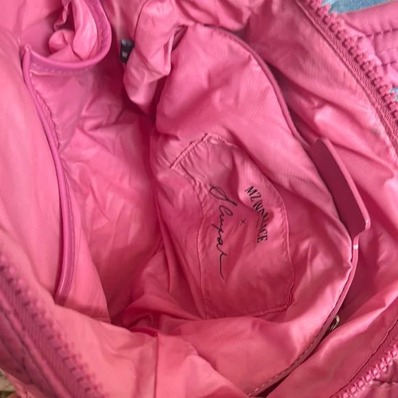 MZ Wallace Pink Quilted Crossbody Bag - Picture 8 of 16